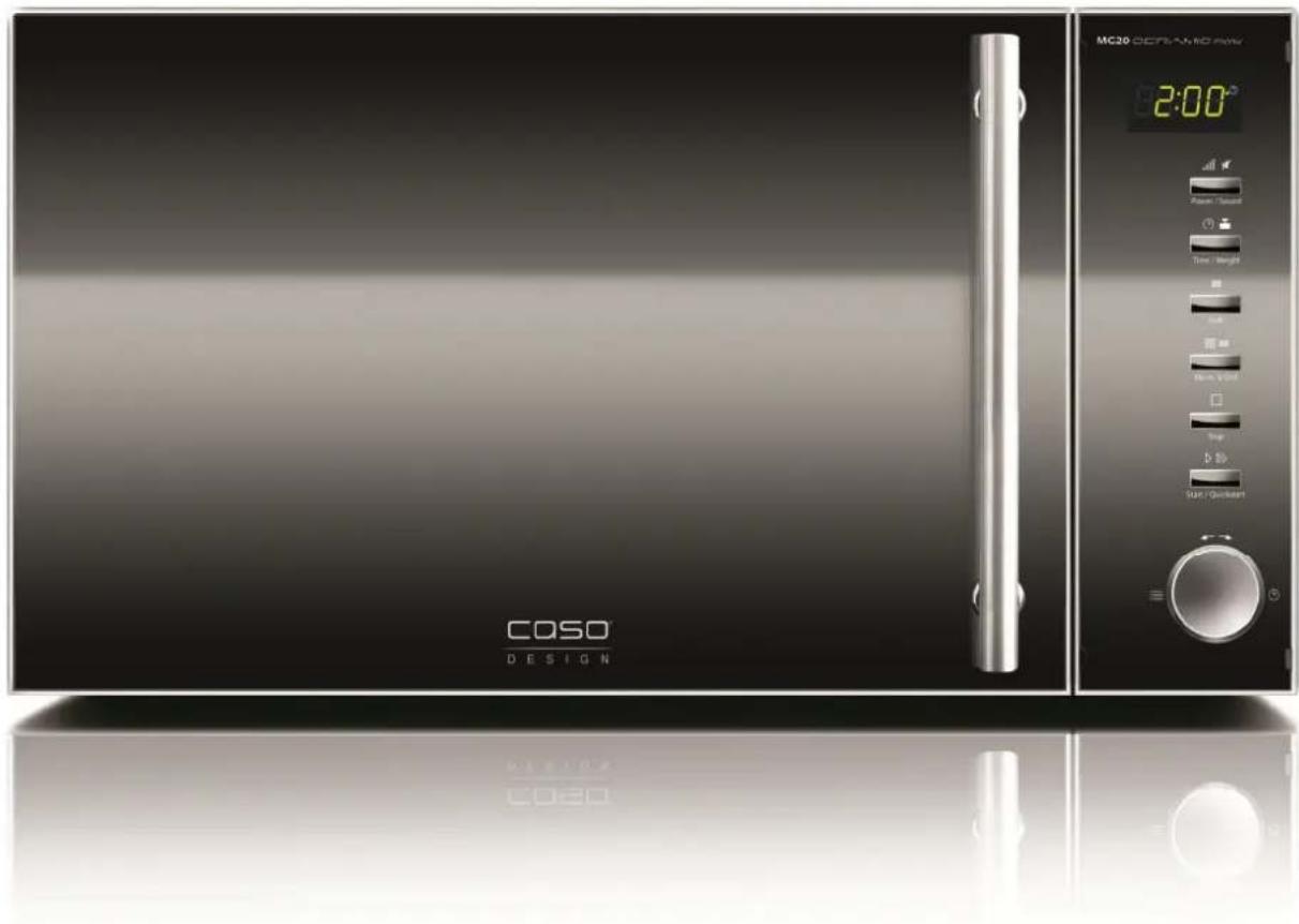 CASO MG20 Ceramic menu - Micro-onde et grill MG20CERAMIC menu - 1