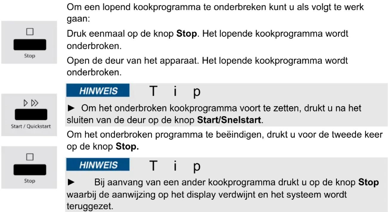 CASO MG20 Ceramic menu - Uitschakelen - 1