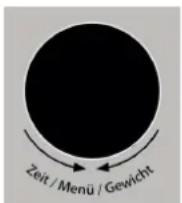 CASO MDG 23 3080 - Gewicht einstellen - 1
