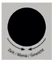 CASO MDG 23 3080 - ◆ Einstellen der Menge / des Gewichtes - 1