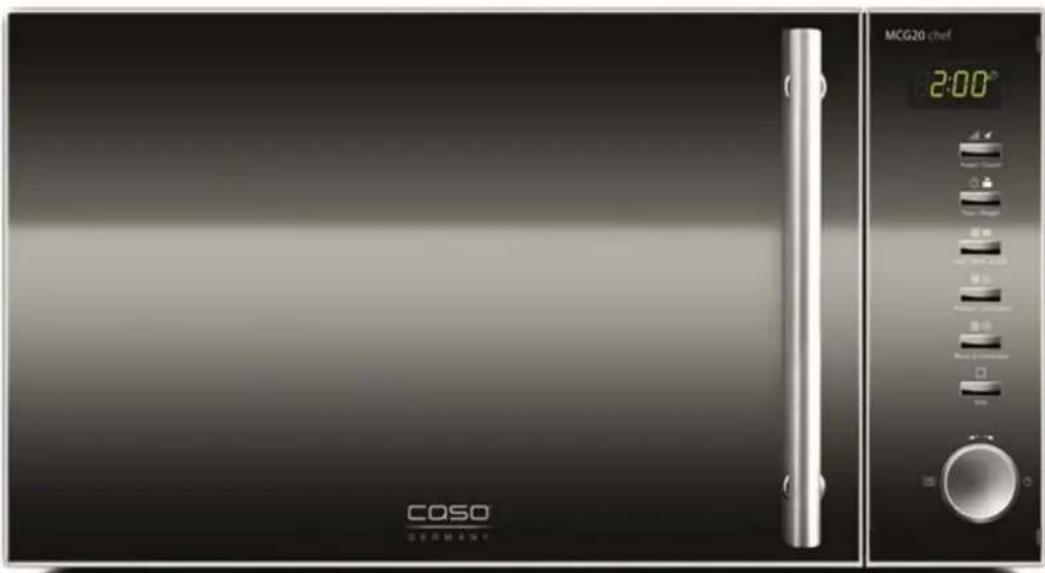 CASO MCG20 Chef - Horno Microondas, grill y conveción MCG 20 Chef - 1