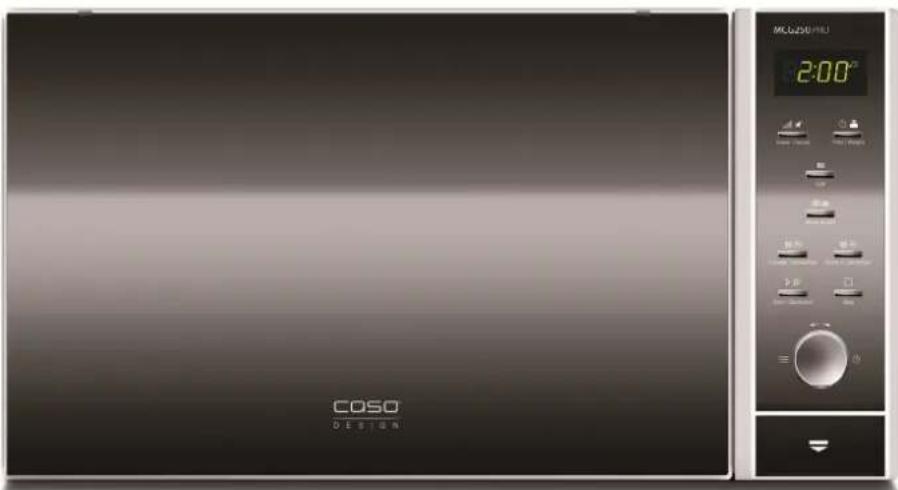 CASO MCG250 Pro - Microondas, grill y horno de convección & bandeja para pizza MCG250 Pro - 1