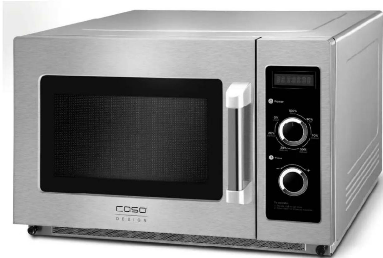 CASO C2100M - Microwave C1800M/C2100M - 1