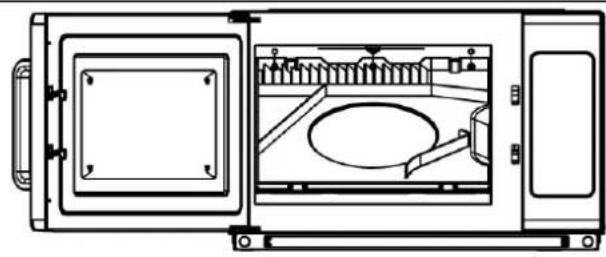 CASO C2100M - Limpieza de la parte superior de la cubierta antisalpicaduras - 3
