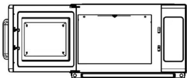 CASO C2100M - Reinigung der oberen Spritzschutz-Abdeckung - 2
