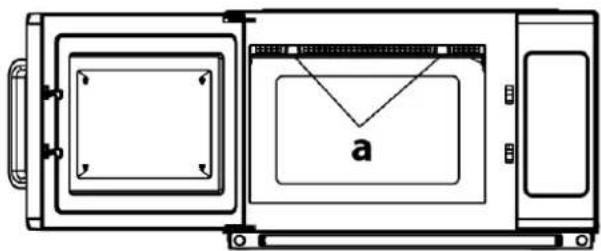 CASO C2100M - Reinigung der oberen Spritzschutz-Abdeckung - 1