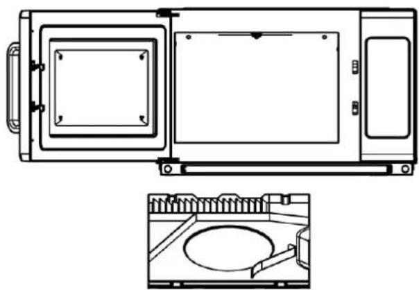 CASO C2100M - Cleaning oft he upper splash guard - 1