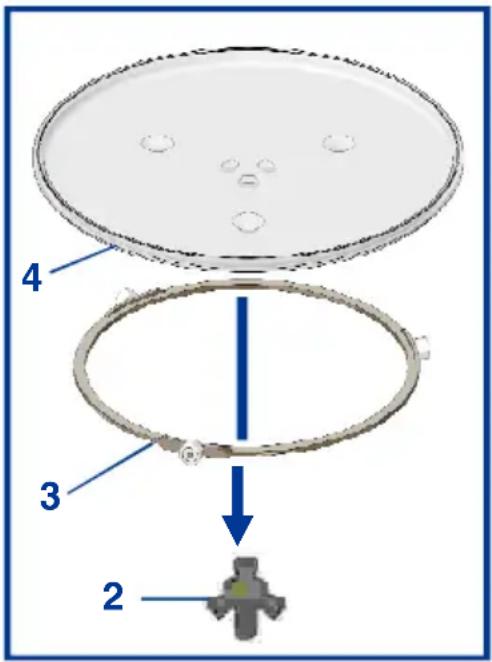 TERMOZETA Super Grill 20L 75315 - TURNTABLE ASSEMBLY - 1
