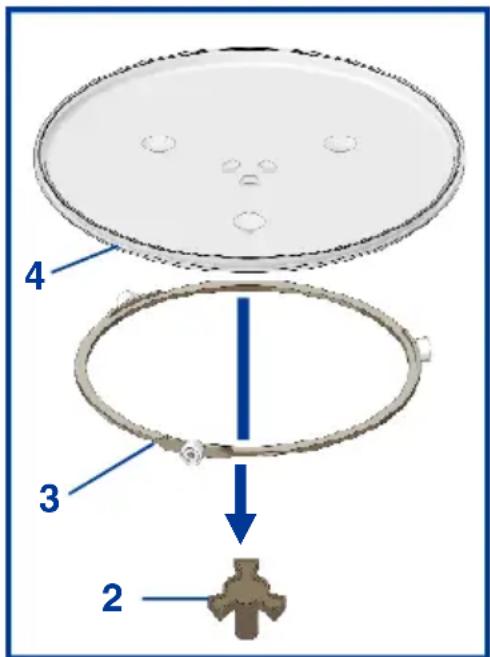 TERMOZETA Super Grill 20L 75315 - ASSEMBLAGE DU SUPPORT PIVOTANT - 1