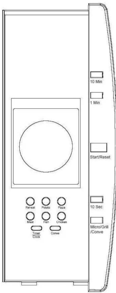 KALORIK TKG MG 32 DGC - CONTROL PANEL - 1