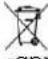 KALORIK TKG MG 1003.1 - Consultez le fournisseur si la lampe d'éclairage du four doit être remplacée. PROTECTION DE L'ENVIRONNEMENT - DIRECTIVE 2002/96/CE - 1