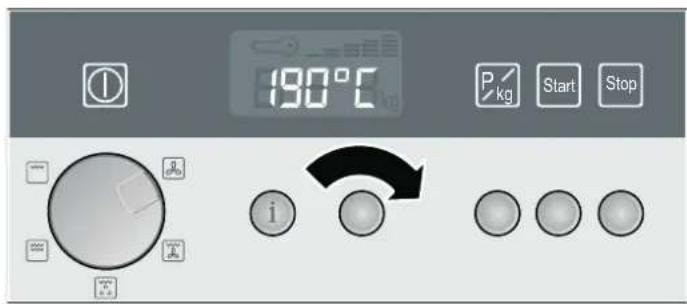 CONSTRUCTA CN462250 - Setting the operating mode and temperature - 2