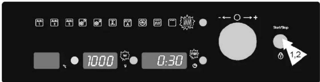 BLOMBERG MKE 5450 X - Micro-ondes - Lancement rapide - 1
