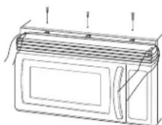 AMANA AMV1154BA - Reemplacement du filtre a charbon - 1