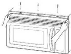 AMANA AMV1154BA - Reemplacement de l'eclairage du FOUR - 1