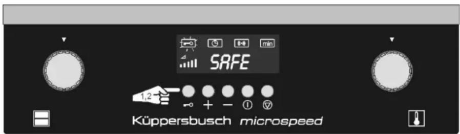 Küppersbusch EMWK 1030.0 E - Kinderslot - 1