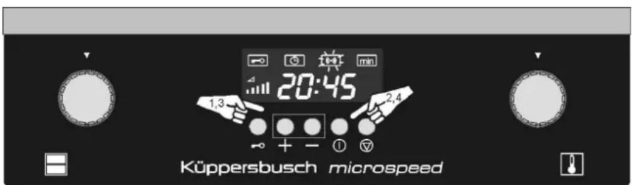 Küppersbusch EMWK 1030.0 E - Timer - 1