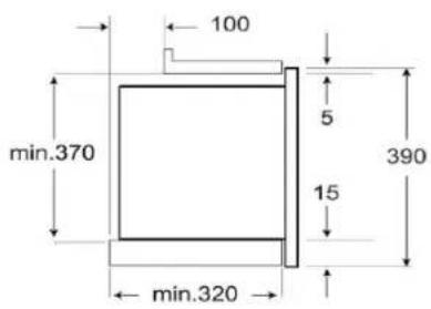 Küppersbusch EMWGLR 3260.0 - Dimensions pour l'installation du four / Afmetingen voor installmentie / Evωμάτωση - 3