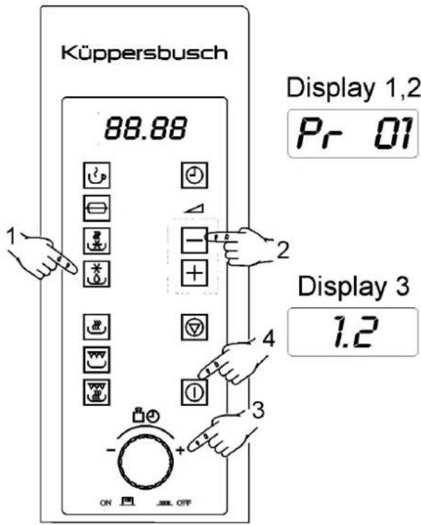 Küppersbusch EMWG 8605.2E - Décongélation par poids (automatique) - 1