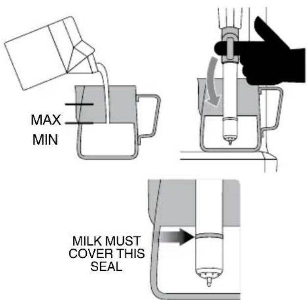 SAGE The Quick Touch BMO734 - AUTO TEXTURING MILK - 1