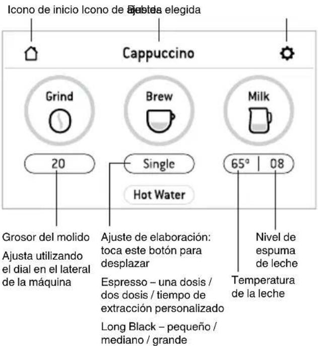 SAGE The Quick Touch BMO734 - PANTALLA DE BEBIDAS - 1