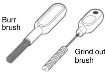 SAGE The Quick Touch BMO734 - CLEANING CONICAL BURRS - 16