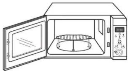 Micromaxx MM 42201 - Colocar a grelha - 1