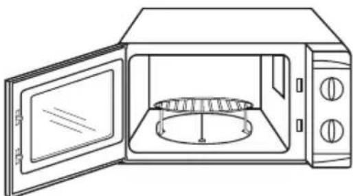Micromaxx MM 10048 - Grillrooster in het toestelplaatsen - 1