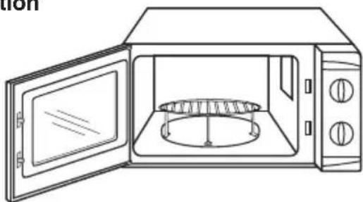 Micromaxx MM 10048 - Grill rack installation - 1