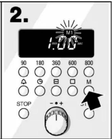 Küppersbusch EMWK 870.1 - Gericht programmieren - 2