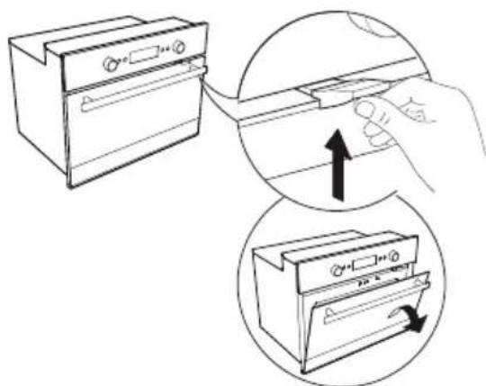 IKEA RAFFINERAD 303.009.45 - Dispositif de sécurité de la porte du four - 1
