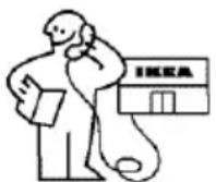 IKEA RAFFINERAD 303.009.45 - So erreichen Sie unseren Service - 1