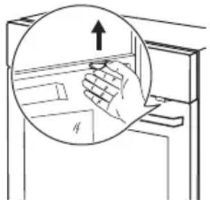 IKEA Granslos 403.009.40 - Utilisation du verrouillage mécanique de la porte - 1