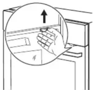IKEA Granslos 203.009.36 - Utilisation du verrouillage mécanique de la porte - 1