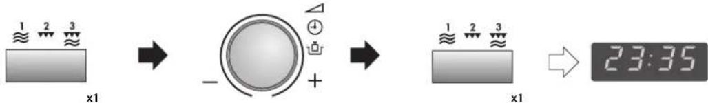 AEG-ELECTROLUX Micromat MCD 1751 - Setting the clock - 5