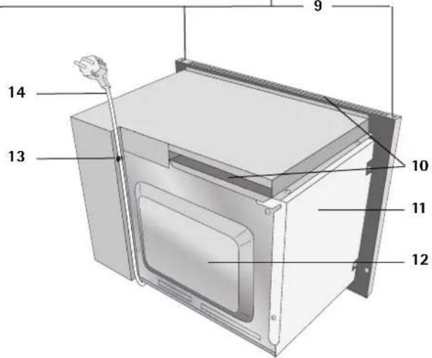 AEG-ELECTROLUX Micromat MC 1761 M - Four et accessoires - 2