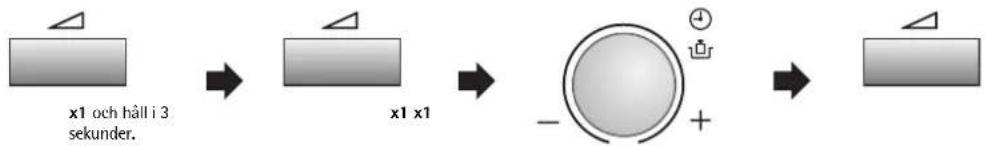 AEG-ELECTROLUX Micromat MC 1761 M - Installingn av klockan - 2