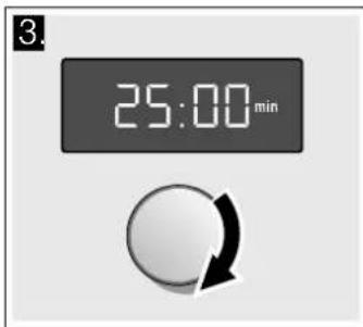 Junker JM16AA52 - Esempio: 360 w, 25 minuti - 2