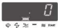 AEG-ELECTROLUX MCD2661EM - Check the display. - 1