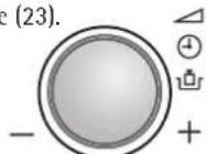 AEG-ELECTROLUX MCD2661EM - Réglage de l'horloge - 6