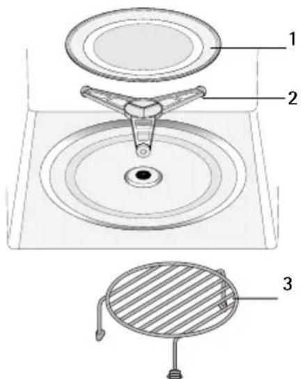 AEG-ELECTROLUX MCD1762E - Geräteüberblick Mikrowellengerät&amp;TZubehör - 3