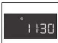 AEG-ELECTROLUX MCD1762E - Tageszeit einstellen - 1