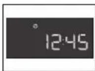 AEG-ELECTROLUX MCD1762E - Änderung der Uhrzeit bei eingestellter Uhr oder in der Betriebsart, Econ' - 1