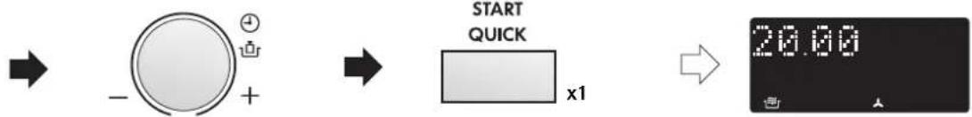 AEG-ELECTROLUX MCC 4060 EM - Example 1: To cook with preheating - 2