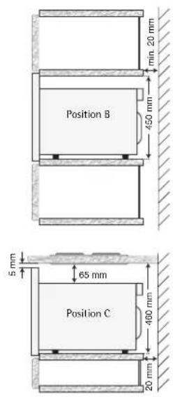 AEG-ELECTROLUX MCC 4060 EM - INSTALLING THE APPLIANCE - 2