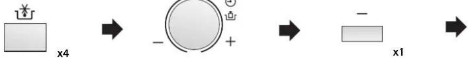 AEG-ELECTROLUX MCC 4060 EM - Touches MOINS (▼)/ PLUS (▲) - 1