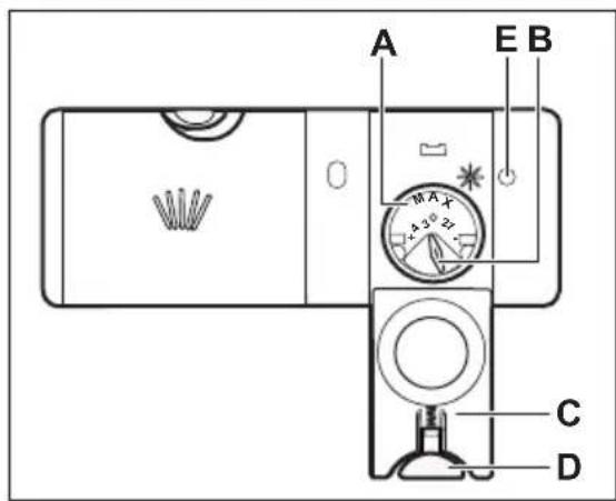 AEG FAVORIT 35400 VI - Filling the rinse aid dispenser - 1