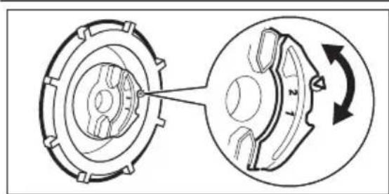 AEG FAVORIT 35400 VI - Manual adjustment - 1