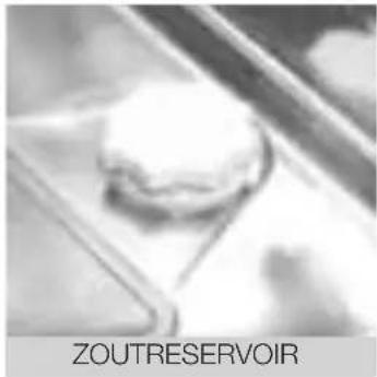 FAGOR 1LF017 SX - Wanneer moet men zout bijvullen? - 1