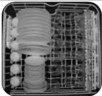 DE DIETRICH DVF 330J - The upper basket - 1